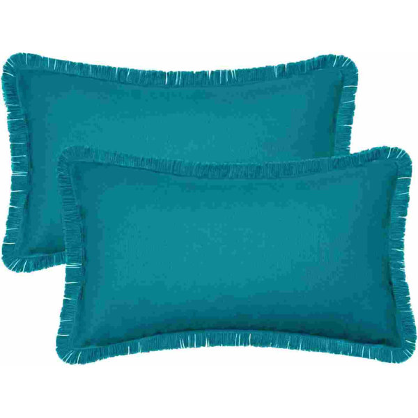 Dakota Fields Breckynn Cotton Reversible Pillow Cover Wayfair